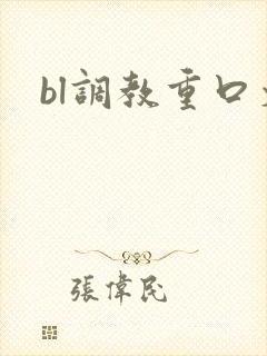 bl调教重口文