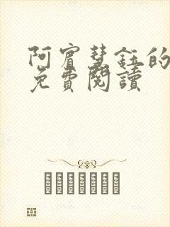 阿宾慧钰的小说免费阅读