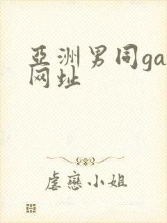 亚洲男同gay网址