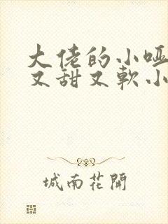 大佬的小哑巴她又甜又软小说