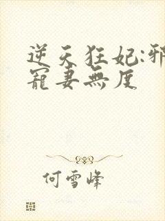 逆天狂妃:邪王宠妻无度