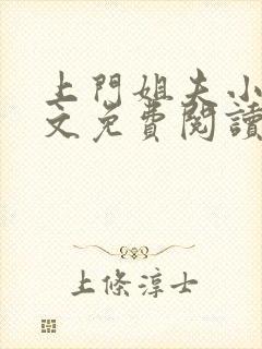 上门姐夫小说全文免费阅读封面