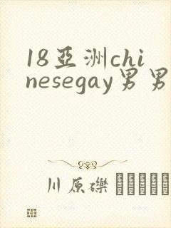 18亚洲chinesegay男男1069