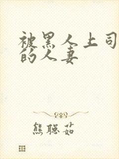 被黑人上司侵犯的人妻