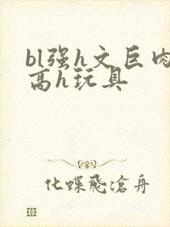 bl强h文巨肉高h玩具封面