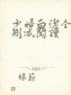 少妇白洁全文无删减阅读