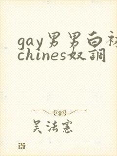 gay男男白袜chines奴调