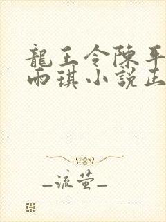 龙王令陈平/苏雨琪小说正版