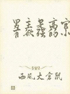 男主是高官且占有欲强的小说