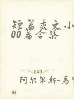 短篇爽文小说500篇合集封面
