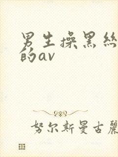 男生操黑丝美女的av
