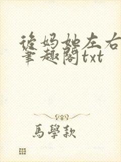 后妈她左右为男笔趣阁txt封面