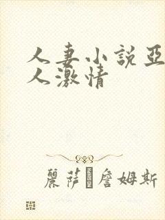 人妻小说亚洲黑人激情封面