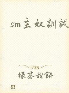 sm主奴训诫文