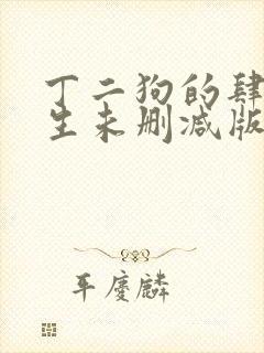 丁二狗的肆意人生未删减版下载