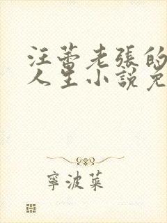 汪蕾老张的风流人生小说免费阅读