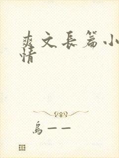爽文长篇小说言情封面