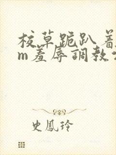 校草跪趴着被sm羞辱调教污文