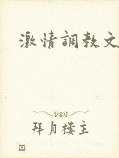 激情调教文