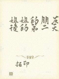 姐姐的朋友离婚后的第二天