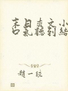 末日爽文小说一口气听到结局