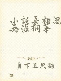 小说长相思3思无涯桐华封面