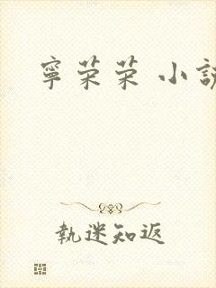 宁荣荣 小说