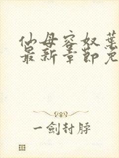 仙母容奴叶无澜最新章节免费阅读