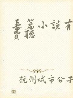 长篇小说有声免费听
