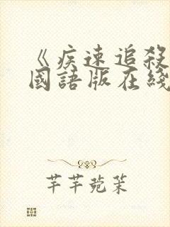 《疾速追杀4》国语版在线观看