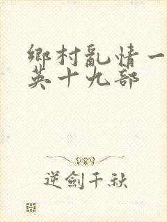 乡村乱情一胡秀英十九部封面