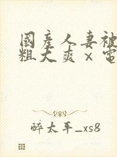 国产人妻被黑人粗大爽ⅹ电影