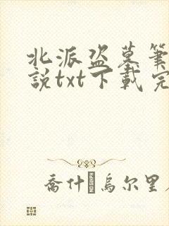 北派盗墓笔记小说txt下载完整版