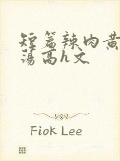 短篇辣肉黄辣放荡高h文封面