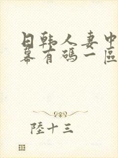 日韩人妻中文字幕有码一区二区