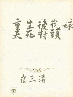 重生后我嫁给前夫死对头封面