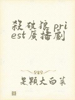 杀破狼 priest广播剧