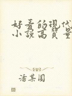 好看的现代言情小说高质量文笔好