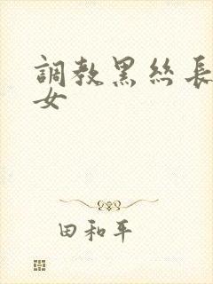 调教黑丝长腿美女