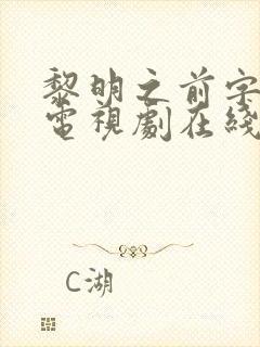 黎明之前字幕版电视剧在线观看免费