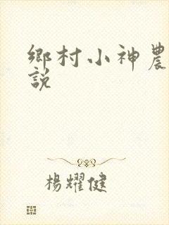 乡村小神农的小说