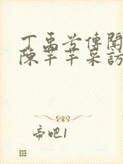 丁禹兮传闻中的陈芊芊采访