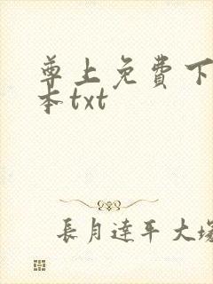 尊上免费下载全本txt
