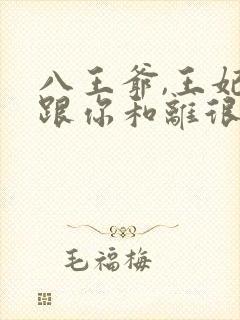 八王爷,王妃想跟你和离很久了…封面