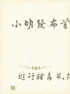 小明发布首页