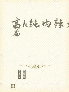 高h纯肉辣文短篇