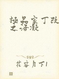 极品家丁改编版之洛凝