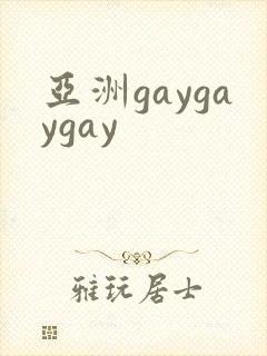 亚洲gaygaygay封面