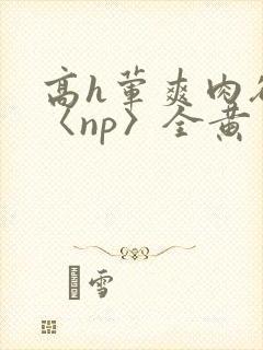 高h荤爽肉欲文〈np〉全黄