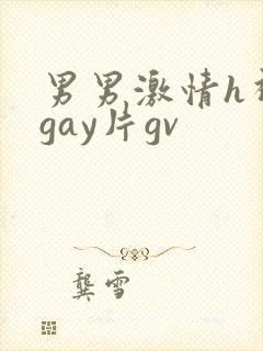 男男激情h视频gay片gv